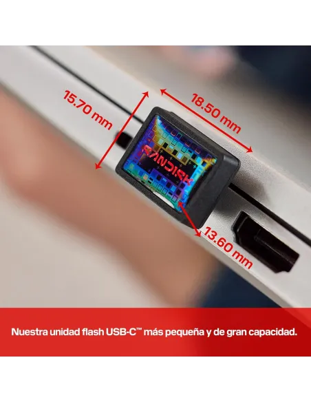 SanDisk Extreme Fit 256GB: pendrive USB-C compacto