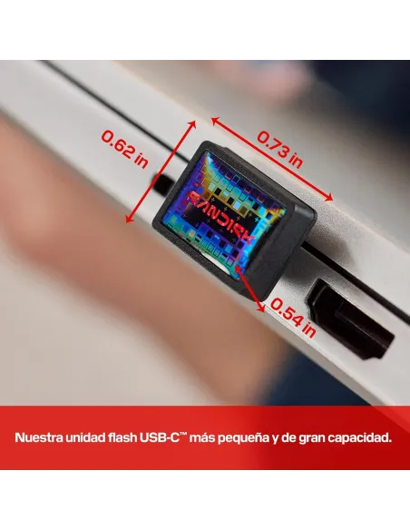 SanDisk Extreme Fit 256GB: pendrive USB-C compacto