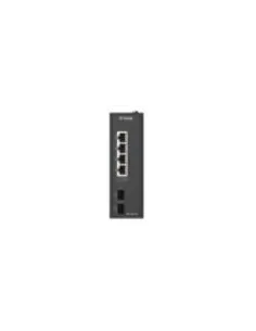 D-Link DIS-100G-06 Switch Industrial No Gestionado con 4 puertos Gigabit RJ-45 y 2 SFP 1G para carril DIN-NSWSID0030