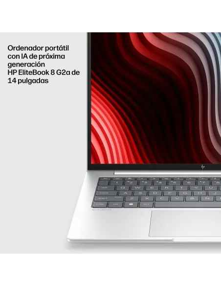 Portátil Ultrabook e IA HP EliteBook 8 G2a DG0N3ET y W11 Pro