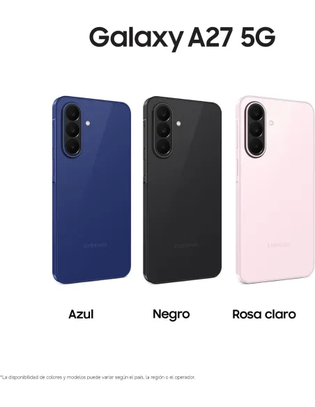 Samsung Galaxy A27 5G 6GB 256GB 6.7" Negro pantalla 120Hz