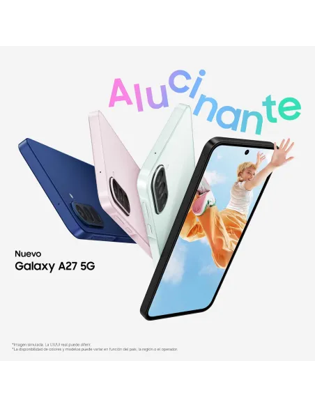 Samsung Galaxy A27 5G 6GB 256GB 6.7" Negro pantalla 120Hz