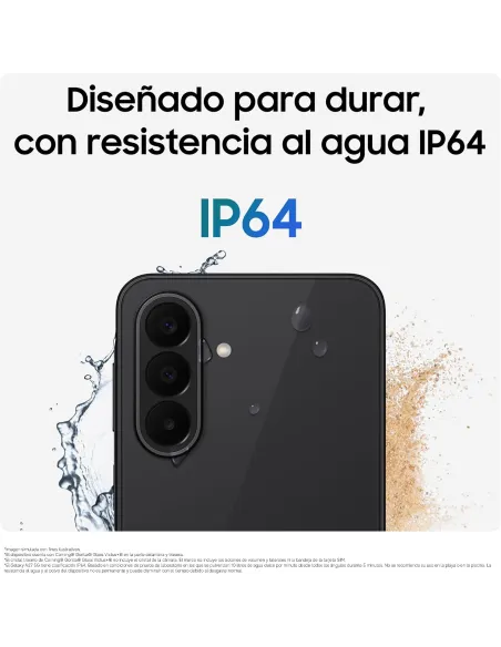 Samsung Galaxy A27 5G 6GB 256GB 6.7" Negro pantalla 120Hz