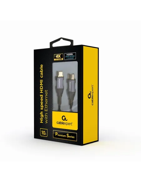 Gembird Cablexpert CCBP-HDMI-10M cable HDMI 2.0 4K 10 m gris