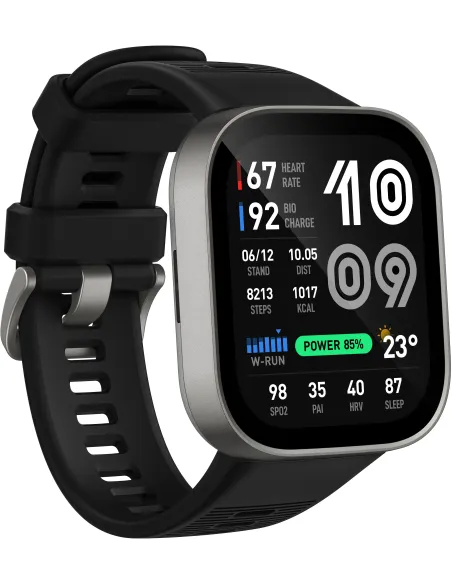 Amazfit Bip Max Negra smartwatch AMOLED 2,07” GPS 5 ATM