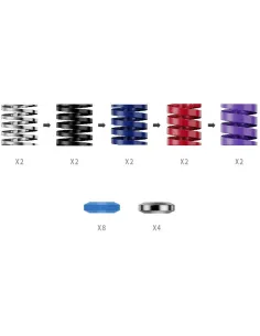 Moza Racing RS069 CRP2 10 muelles 22 piezas Multicolor-1409092