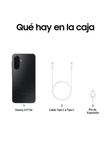 Smartphone Samsung Galaxy A17 5G 8GB 256GB 6.7" Negro