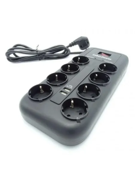 CyberPower P0820SUF0-DE regleta 8 Schuko 1050J USB