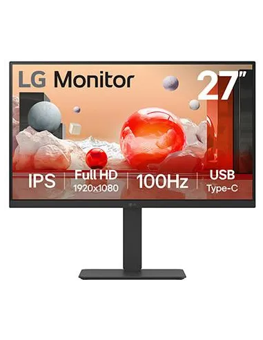 LG 27BA560-B 27 LED IPS FullHD 100Hz Altavoces Altura Ajustable