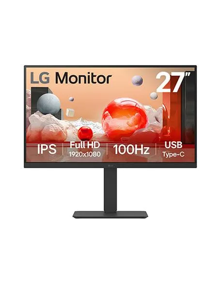 LG 27BA560-B 27 LED IPS FullHD 100Hz Altavoces Altura Ajustable