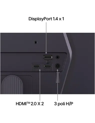 LG 25G523B-B UltraGear: monitor Gaming IPS 200 Hz Full HD