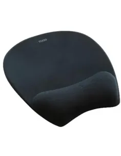 TooQ TQMP1002-B Ergonómica con Reposamuñecas Viscoelástica Negra-ACCE64110