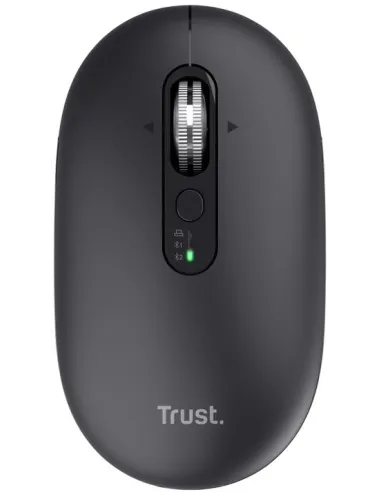 Trust Seron Slim Multi Negro Ratón inalámbrico Bluetooth RF 3200 DPI Silencioso