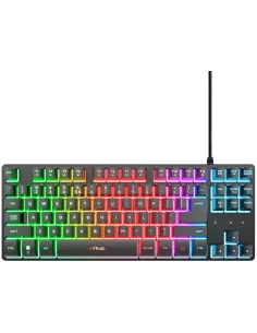 Trust GXT 833W Thado TKL Negro Teclado de Membrana RGB con Layout ES-1411726