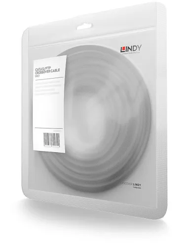 Lindy 47838 Cable de Red Cat6 S/FTP CrossOver 2 m gris
