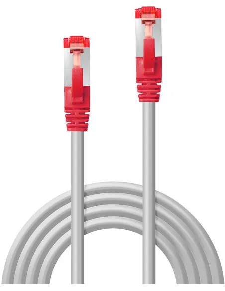 Lindy 47838 Cable de Red Cat6 S/FTP (S-STP) CrossOver 2 m gris