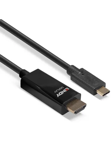 Lindy 43315 USB-C a HDMI 5 m 4K60 HDR activo PC Pro