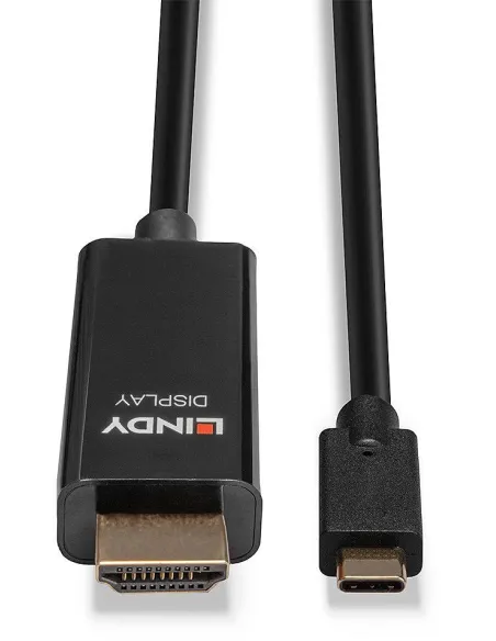 Lindy 43315 USB-C a HDMI 5 m 4K60 HDR activo PC Pro