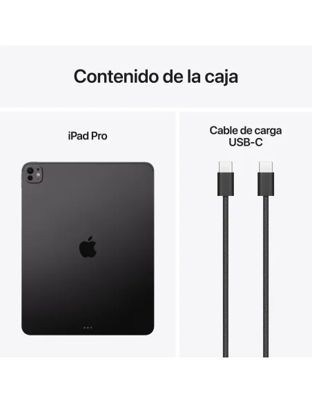 Tablet Apple iPad Pro M5 13" WiFi 16GB/2TB Negro Espacial