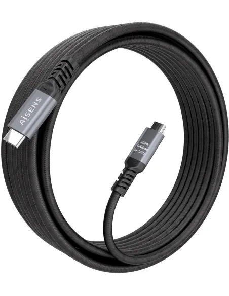 AISENS A107-0990 cable USB-C 5 m 10Gbps 100W PD pro