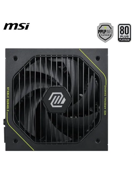 Fuente de Alimentación MSI MAG A1000PLS 1000W ATX 3.1 PCIE5