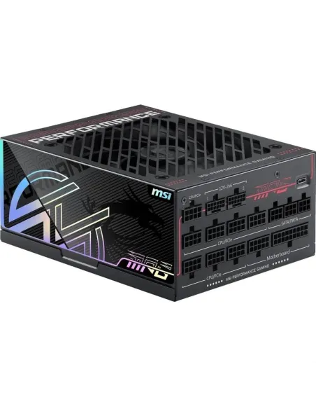 MSI MPG Ai1600TS 1600W Certificación 80+ Titanium modular