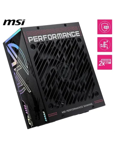 MSI MPG Ai1600TS PCIE5 fuente de 1600W Titanium ATX 3.1