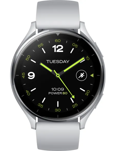 Xiaomi Watch 2 Plata Reloj Smartwatch de 46mm con Correa TPU
