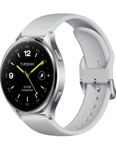 Xiaomi Watch 2 Plata Reloj Smartwatch con Correa TPU