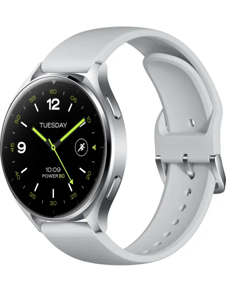 Xiaomi Watch 2 Plata Reloj Smartwatch con Correa TPU