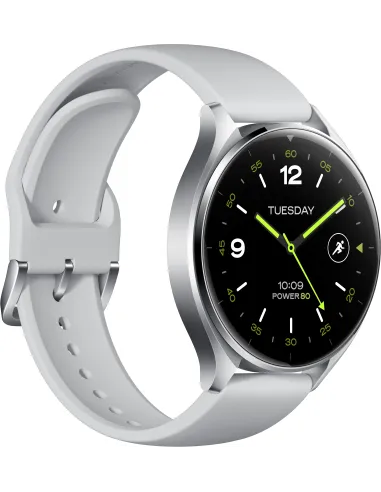 Xiaomi Watch 2 Plata de 46mm Wear OS AMOLED NFC GPS L1+L5