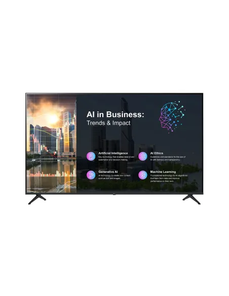LG 86PK640S Pantalla de Señalización 4K UHD con webOS 25 para la reproducción autónoma de contenidos