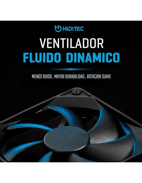 Hiditec BZ650 v2: fuente ATX 650W Bronze DC/DC PCIe