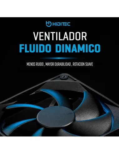 Hiditec BZ550 v2 550W: fuente ATX Bronze DC/DC PCIe