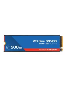 WD Blue SN5100 500GB M.2 NVMe 6600MB/s QLC 3D NAND Encriptado