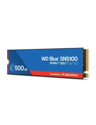 WD Blue SN5100 500GB: disco duro SSD NVMe Gen4 encriptado