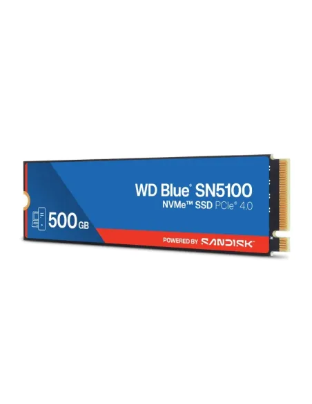 WD Blue SN5100 500GB: disco duro SSD NVMe Gen4 encriptado