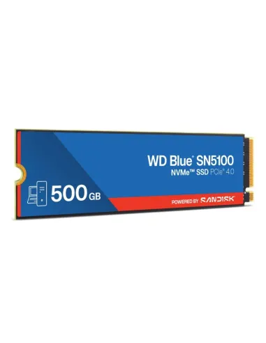 WD Blue SN5100 500GB: disco duro SSD NVMe Gen4 encriptado