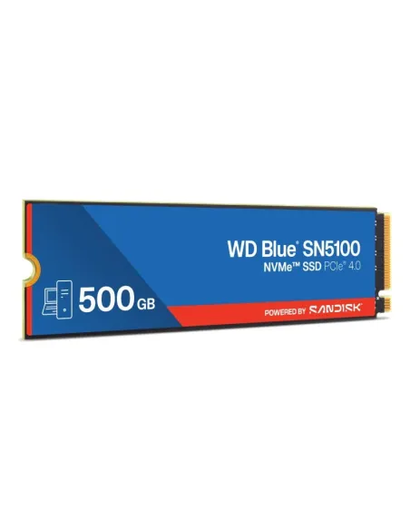 WD Blue SN5100 500GB: disco duro SSD NVMe Gen4 encriptado