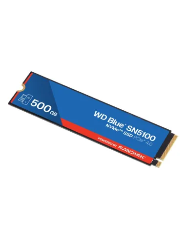 WD Blue SN5100 500GB: disco duro SSD NVMe Gen4 encriptado