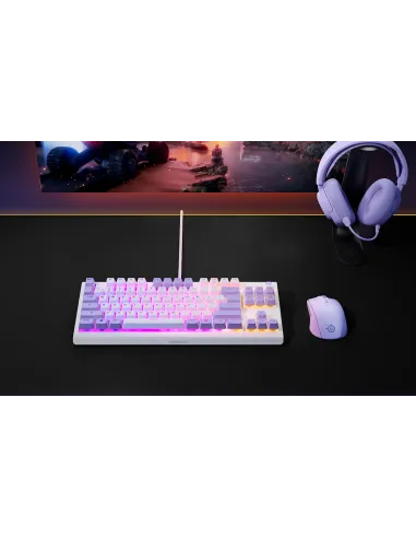 SteelSeries Apex 3 TKL Amethyst (US) teclado gaming