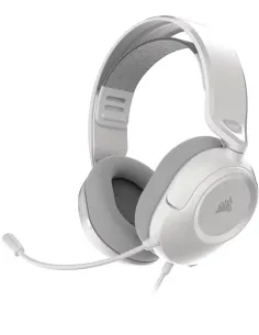 Corsair HS35 v3 Auriculares con cable jack 3,5 mm Gaming, micrófono omnidireccional blancos-1411488