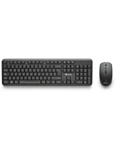 NGS Serenity Kit Teclado de membrana Layout ES inalámbrico ratón ambidiestro silencioso extras-1411384