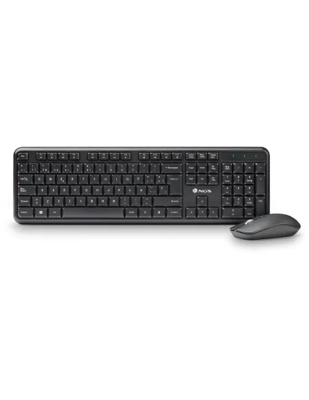 NGS Serenity Kit teclado ratón inalámbricos QWERTY ES