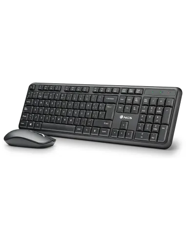 NGS Serenity Kit teclado ratón inalámbricos QWERTY ES
