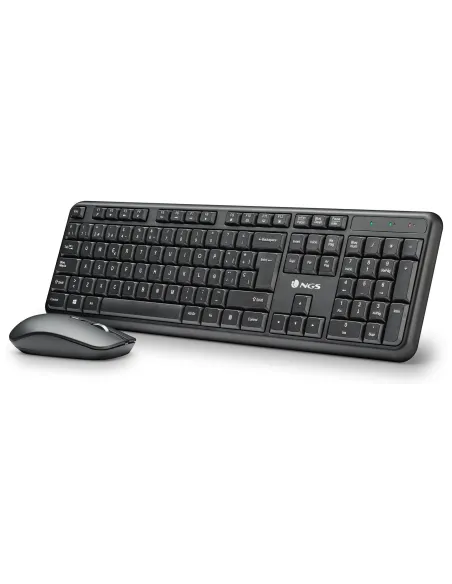 NGS Serenity Kit teclado ratón inalámbricos QWERTY ES