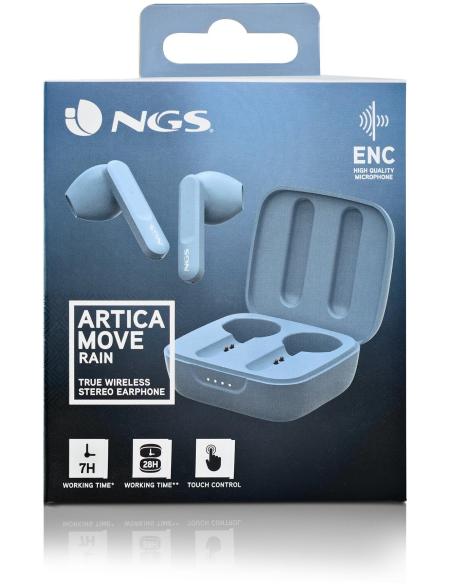 NGS Artica Move Auricular Inalámbrico Azul