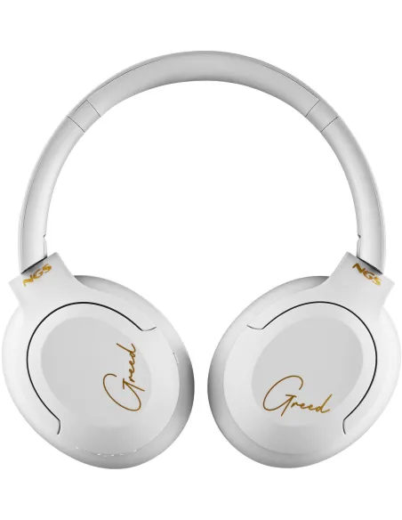 NGS Artica Greed White Auriculares Inalámbricos Bluetooth Blancos