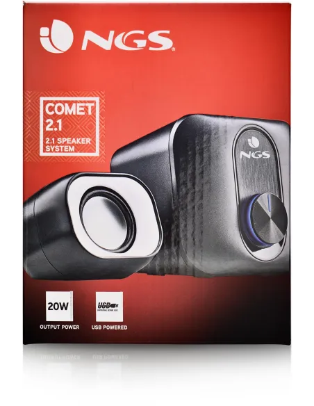 NGS Comet 2.1 Mini Altavoces de PC con Subwoofer