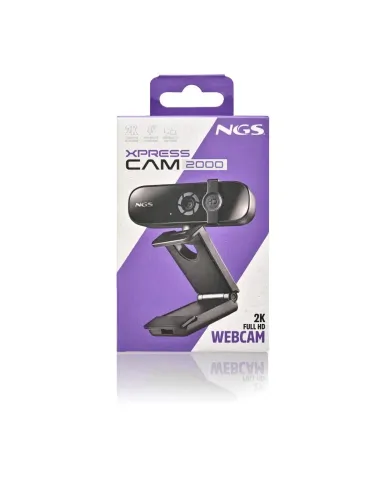 Cámara web para PC FullHD NGS XPRESSCAM 2000 y resolución 2K